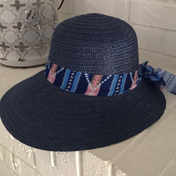 SALE ✅✅New Blue Sun Hat NWOT - Picture 4 of 10